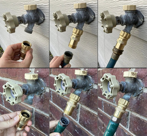 Keep Your Drip Irrigation Running Smooth With This 25 Psi Water Pressure Reducer Regulator, Three Quarter Inch Hose Install