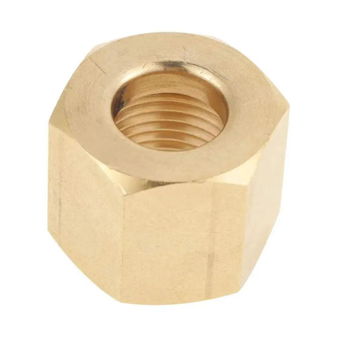 CGA-320 Brass Regulator Nut For CO2 Gas Regulator Inlet Fittings Repair Part Heat Resistant And Anti Leak