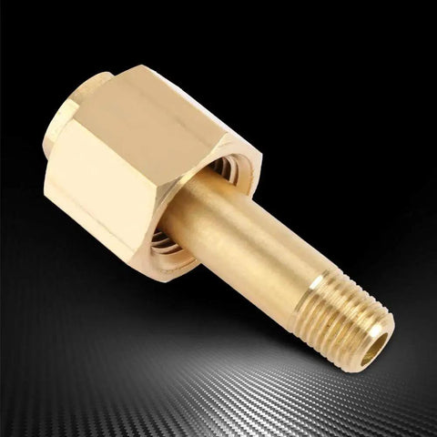 CGA-320 Brass Regulator Nut And Nipple With Washer For CO2 Gas Regulator Inlet Fittings Repair Part Heat Resistant And Anti Leak