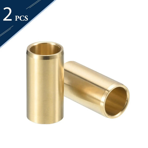 Cast Brass Sleeve Bearing With One Half Inch Bore And Five Eighths Inch Outer Diameter And Five Eighths Inch Length Self Lubricating Bushing Two Pack