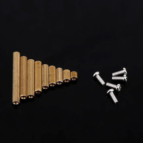 Brass Standoff Kit 270 Pieces M2 Female Thread Spacers With Storage Box for PCB motherboard electronics hardware installation