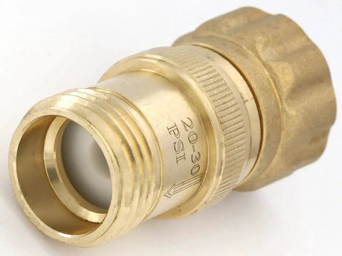 Heavy Duty 25 Psi Water Pressure Regulator For Drip Irrigation With 3/4 Inch FHT To 3/4 Inch MHT Lead Free Brass