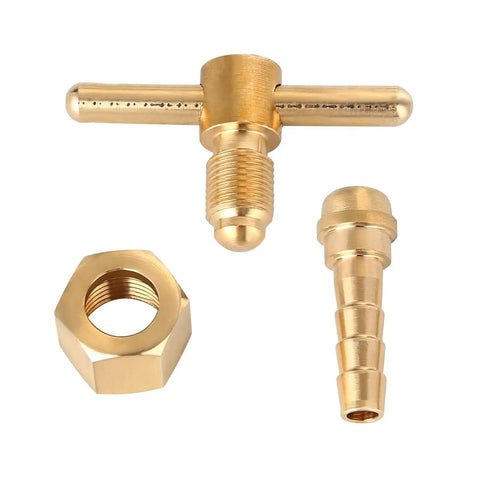 Oxygen Regulator for Welding With 2 Inch Gauges CGA 540 Inlet 0 To 4000 Psi Replacement Valve For Victor Torch Cutting Kits brass components