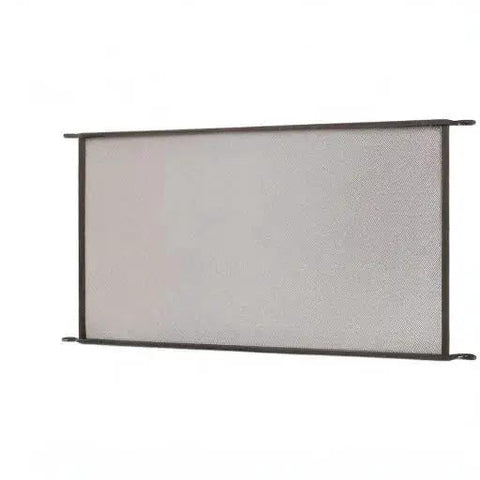 Sliding Patio Door Grill 48 Inch Wide Bronze Finish Aluminum Weather Resistant Guard Designed To Protect Sliding Screen Fabric From Damage 26 Inch Tall Profile With Durable Powder Coat For Outdoor Use Single Pack