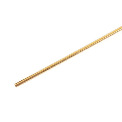 Single rod from Workhorse Bare Bronze Brazing Rods Pack Low Fume Copper Alloy For Torch Welding One Half Pound Nine Pieces Diameter One Eighth Inch