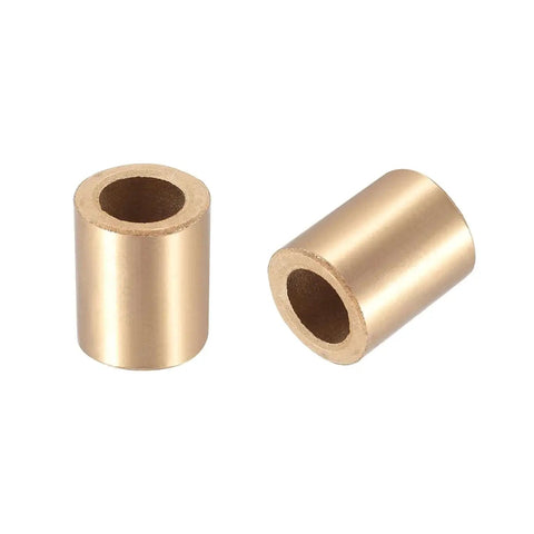 10 Pcs Sleeve Bearing Set With 10 Mm Bore 16 Mm Outer Diameter And 20 Mm Length Self Lubricating Bushings in bronze