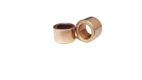 Self Lubricating Bronze Sleeve Bearing Three Eighths Inch Inner Diameter By Nine Sixteenths Inch Outer Diameter By Three Eighths Inch Overall Length