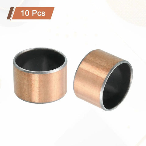 10 Pack Sleeve Bearings 1 Inch Bore One And One Eighth Inch Outer Diameter Three Quarter Inch Length Oilless Self Lubricating Bushings