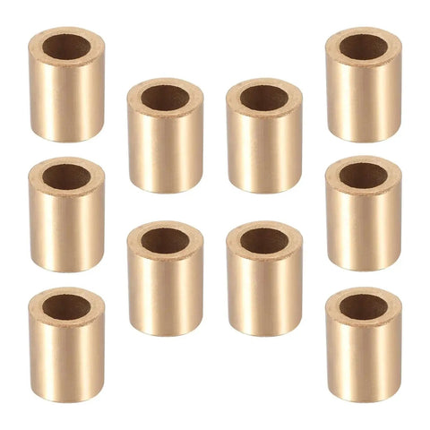 10 Pcs Sleeve Bearing Set With 10 Mm Bore 16 Mm Outer Diameter And 20 Mm Length Self Lubricating Bushings for machinery use