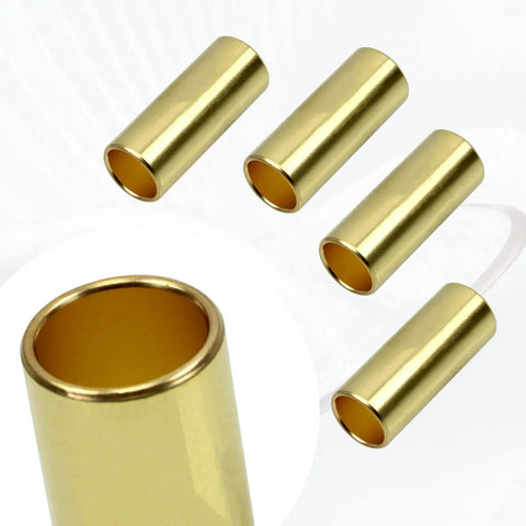 Bronze Trailer Leaf Spring Bushing K7129100, tin bronze material, shown in multiple angles, wear-resistant upgrade for smoother ride