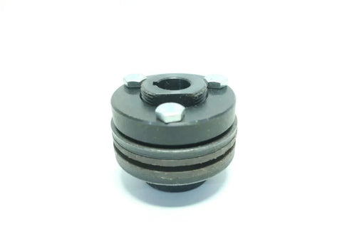 Front view of BROWNING T25LX5/8 TORQ/Gard T25L 5/8IN Torque Limiter showing 5/8 inch bore and precision design.