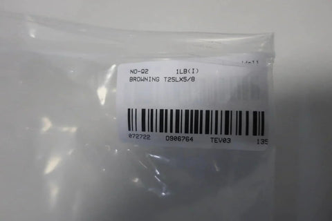 Barcode label on packaging for BROWNING T25LX5/8 TORQ/Gard T25L 5/8IN Torque Limiter.