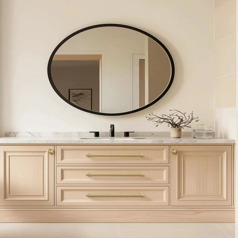 Vanity with 10 Pack 15 Inch Hole Center Brushed Champagne Bronze Modern Cabinet Pulls For Kitchen Cabinets And Vanities