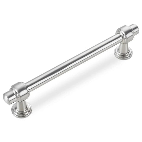 10 Pack Brushed Nickel Cabinet Pulls 5 Inch 128mm Kitchen Cabinet Handles Drawer Pulls Hardware For Cabinets And Drawers Smooth Zinc Alloy