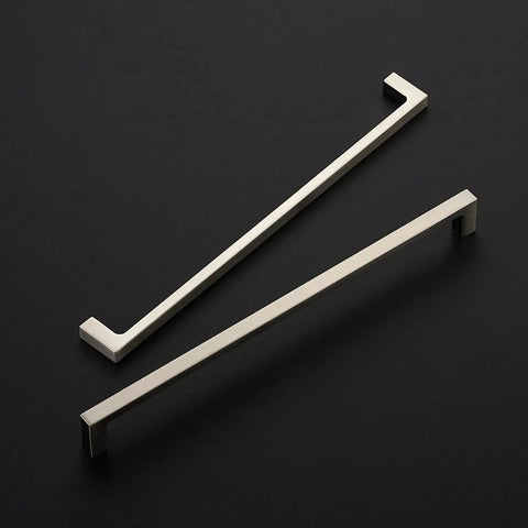 30 Pack 10 Inch Solid Square Cabinet Pulls In Brushed Nickel For Kitchen Cabinets And Drawers Durable Solid Construction Easy Installation