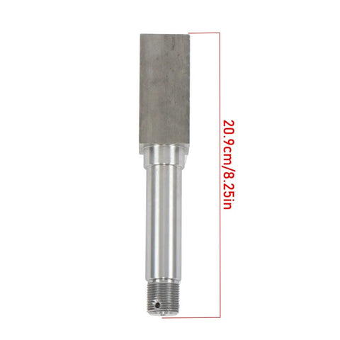 Two Pack 4 On 4 Inch Trailer Hub And One And One Sixteenth Inch Square BT16 Spindle Bearing Kit component shown with measurement