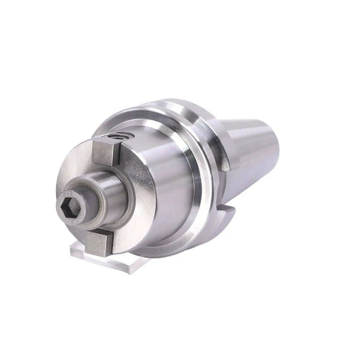 Front view of BT30 BT40 FMB Tool Holder for CNC Milling Lathe 45L 300R 400R, precision hardened alloy steel, smooth finish.