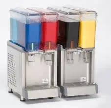 Cold beverage dispensers with colored liquid containers, suitable for Bearing Sleeve Pack Of 12 For Bubbler Type Cold Beverage Dispensers Replacement Part Replaces 3220 Fits D15 D25 D35 E29 E49 For Easy Maintenance And Smooth Reliable Dispensing.
