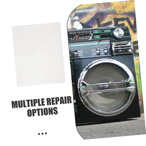 10 Pcs Bumper Repair Mesh Screen Durable Metal Wire For Efficient Welding And Car Bumper Patch Repair For Cracks DIY Auto Body Patch Kit For Quick Strong Welds shown with a mesh screen image.