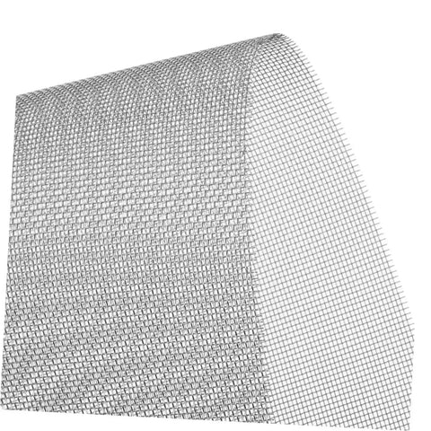 10 Pcs Bumper Repair Mesh Screen Durable Metal Wire For Efficient Welding And Car Bumper Patch Repair For Cracks DIY Auto Body Patch Kit For Quick Strong Welds shown in a curved roll