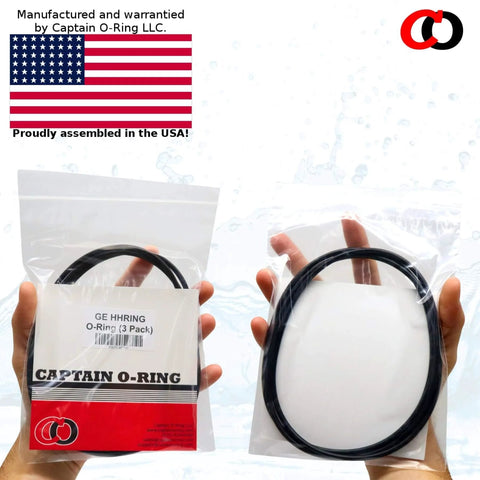 Three Pack Buna N O Ring Replacement For HHRING WS03X10054 For GXWH30C GXWH35F GNWH38F GXWH38S GXWH40L in packaging