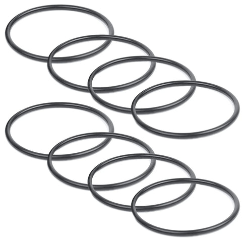 8-Pack Salt Cell O-Rings Buna N For Turbo Cell Union Replacement Fits 2.50 Inch Inner Diameter And 2.75 Inch Outer Diameter Aftermarket T-Cell Union O-Rings For Quick Leak Fix on display