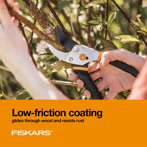 Bypass Pruning Shears With Five Eighth Inch Cut Capacity And Rust Resistant Steel Blade For Delicate Stem Pruning