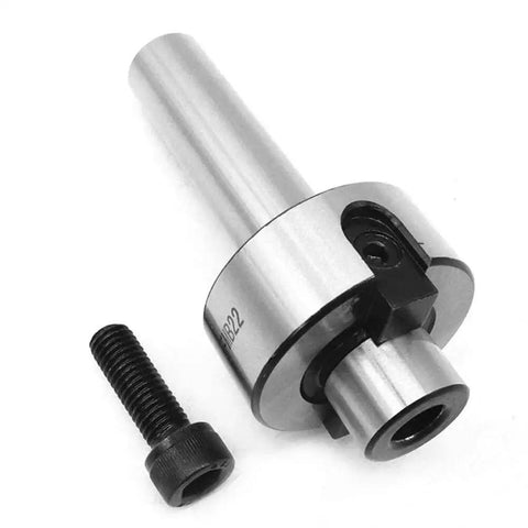 C20 Straight Shank End Mill Holder And FMB22 Arbor Adaptor For CNC Milling Machines shown with M12 screw attachment