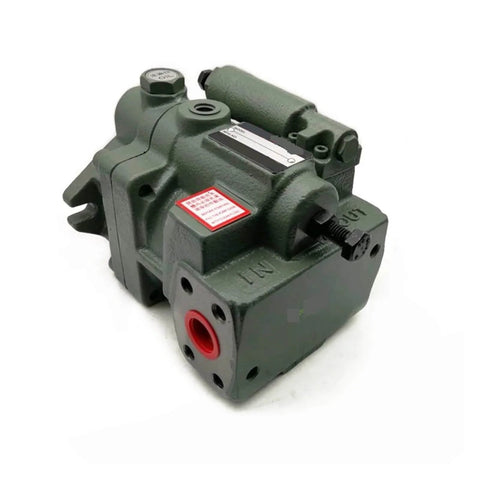 CAARLA Hydraulic Axial Piston Pump Hydraulic Oil Pump P16-A0-F-R-01 P16-A3-F-R-01, green compact design, side view