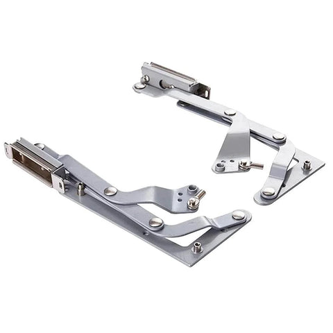Cabinet Door Hinges, Folding Lift up Top Table Vertical Swing Lift Up Stay Pneumatic Arm Kitchen Mechanism Hinges Durable Silent