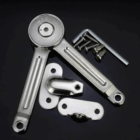 2 Packs [Upgraded] Qrity Cabinet Cupborad Furniture Door Lift Stay Support Hinge Damper with screws and hex key