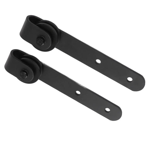 Silent Sliding Cabinet Door Rollers Kit Heavy Duty Carbon Steel Rail And Pulley System for smooth quiet operation.