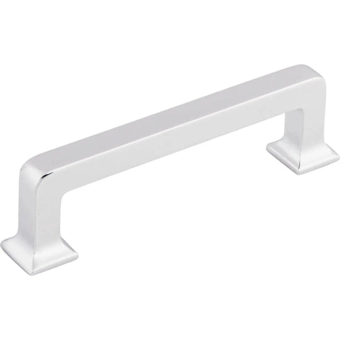 Top Knobs TK703HB Ascendra Three And Three Quarters Inch Center To Center Cabinet Pull in Honey Bronze finish, side view