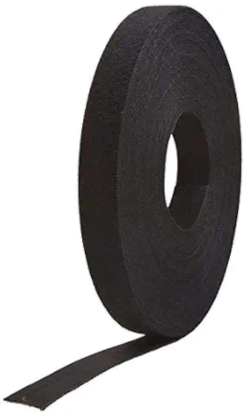 One Wrap Tape For Cable Management Double Sided Reusable Cable Organizer For Installers And Contractors Secure Hold Easy To Install Half Inch By Twenty Five Yard Roll