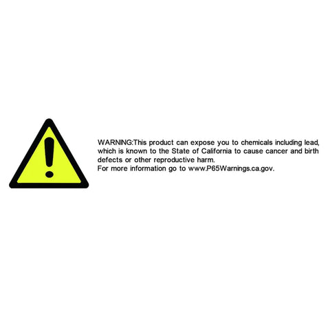California Proposition 65 warning label for E6011 One Eighth Inch Welding Rods For Carbon Steel Electrode 10 Lbs Smooth Arc Heavy Duty