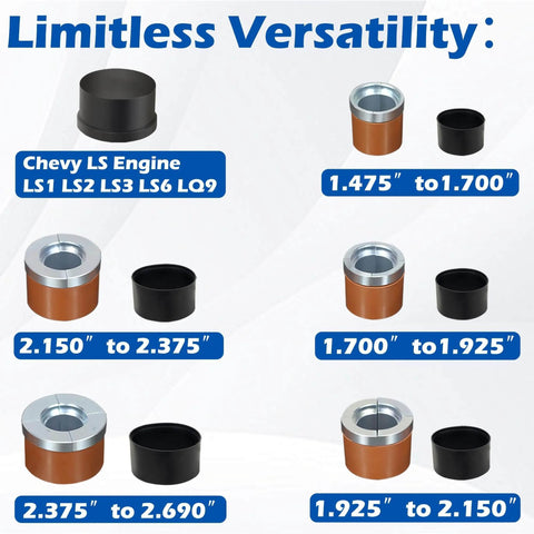 Cam Bearing Install Tool & Engine Cam Bearing Remove Kit Complete Installation & Removal Chevy LS Engine compatibility chart