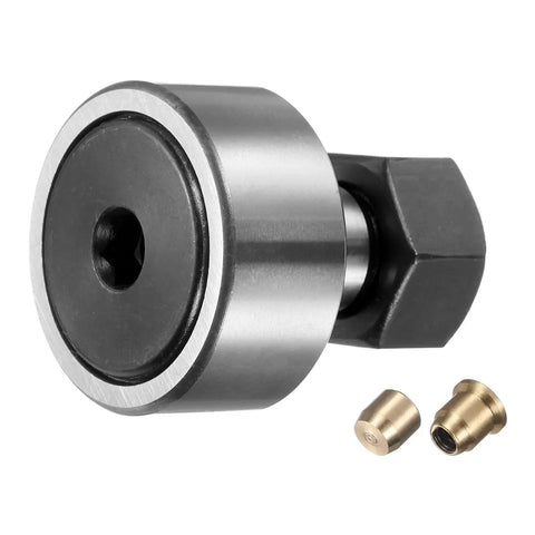 Cam Follower Track Runner Bearing CF12 KRV30 PPA, 30mm roller diameter, M12 stud size hex socket, for precise linear motion equipment.