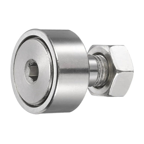 Cam Follower Track Runner Bearing CF12 KR30 304 stainless steel needle roller with hex socket stud, 30mm diameter