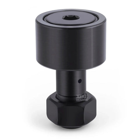 Cam Follower Bearing With Double Seals And Hex Bore By XIKE 1 Piece Chrome Steel shown in detail view