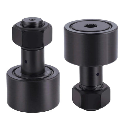 ✝️ XIKE 2 Pcs CF 1 1/2 SB Double Rubber Seals Cam Follower Bearings, Equivalent CR shown in durable black material