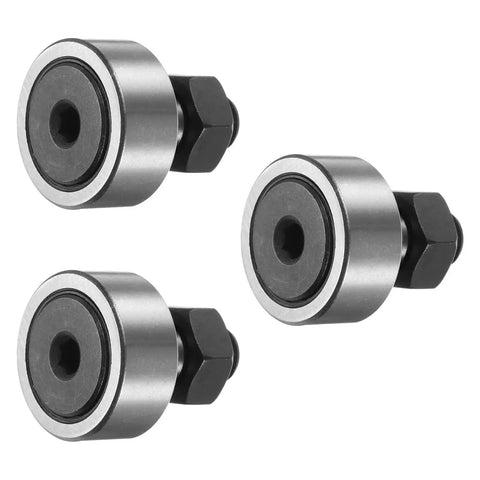 Cam Follower Track Runner Bearings 3 Pack Built Tough CF12 1 KR32 PPX Chrome Steel Needle Roller Stud Track