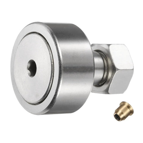 Cam Follower Track Runner Bearing CF20 KR52 X M20 Stud Type With 52mm Roller Diameter, side view image