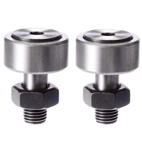 CF10-1 Cam Follower Needle Roller Bearing Bolt Kit 26mm OD Bolt Type Track Roller 2 Pack Bearing Steel