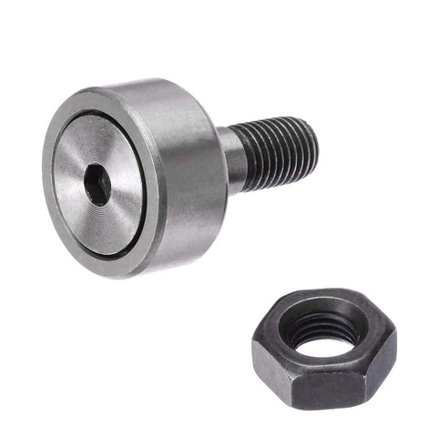 CF10-1 Cam Follower Needle Roller Bearing Bolt Kit 26mm OD bolt type track roller with nut, 2-pack, bearing steel
