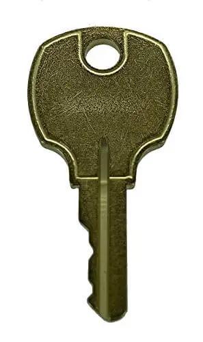 Disc Tumbler Cam Lock In Nickel Finish With Standard Keyed Operation Includes Two Cams And Mounting Hardware Seven Eighths Inch Head Diameter Five Eighths Inch Cam Width Key Type Alike Two Keys Model C420A key