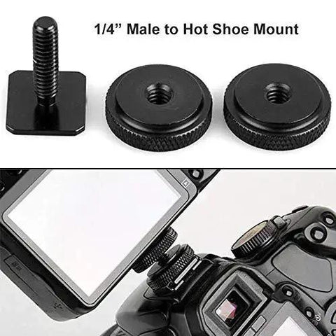 26 Piece Camera Screws Mount Set One Quarter Inch And Three Eighth Inch Threaded Converter Adapters for DSLR and accessories