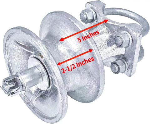 Sliding Gate Rollers Cantilever Roller For Four Inch Round Post Fits Two And Three Eighths Inch Or Two And One Half Inch Gate Frames