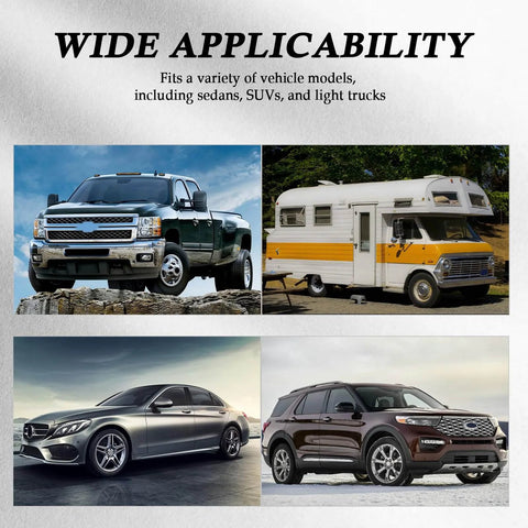 Wide applicability of 3/4 Heim Joint Steering Shaft Kit with Right Hand Thread on sedans, SUVs, trucks, motorhomes.