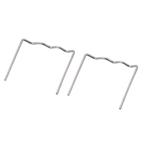 Car Bumper Staples Kit For Auto Body Repair 500Pcs Pre Cut Wave Staples For Hot Stapler Welding 0.6mm Auto Car Staples