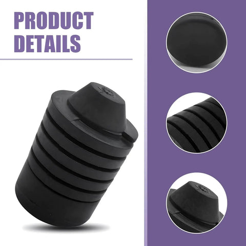 2 Piece Car Hood Stop Bumper Rubber Pad And Damping Buffer For Hood And Bumper Protection, visible from various angles